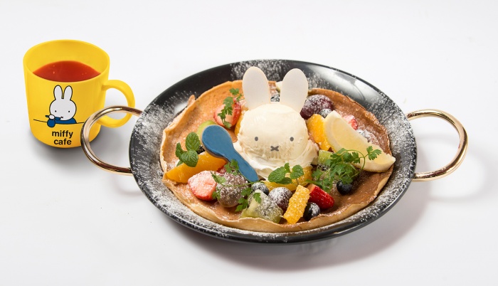 「ミッフィー風パンケーキpannenkoeken（パンネンクーケン）」／画像提供：パルコ