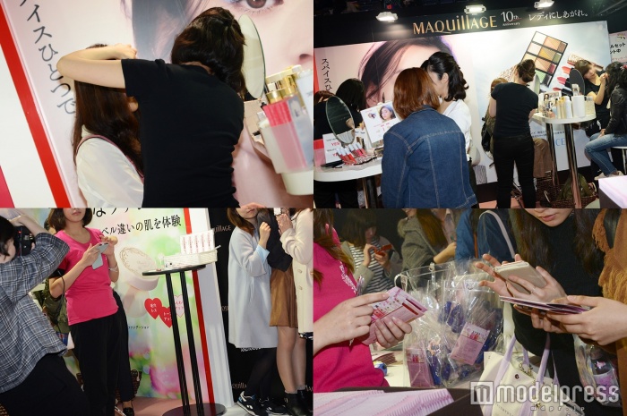 自分にピッタリの色がわかる！2016年春は「資生堂」メイクが女心をくすぐる（C）モデルプレス