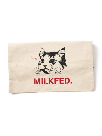 CANVAS CLUCH BAG CAT