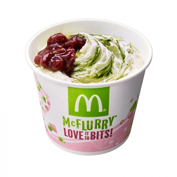 「マックフルーリー 宇治抹茶＆あずき」／画像提供：日本マクドナルド株式会社