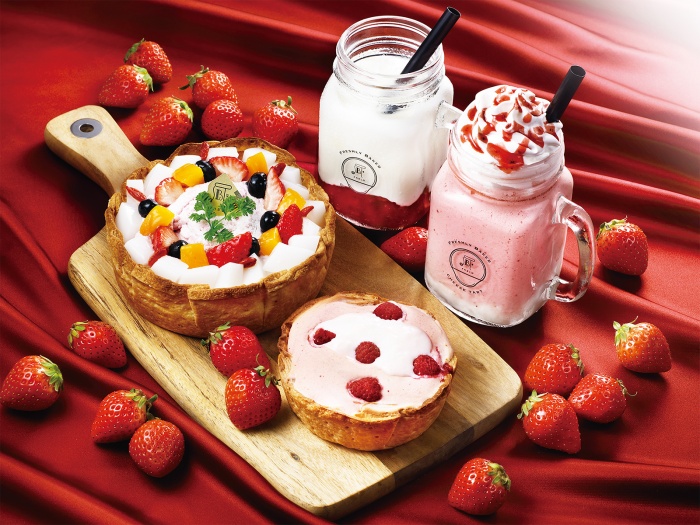 いちごがいっぱい!パブロカフェから華やかなスイーツが大集合/画像提供: PABLO(パブロ)