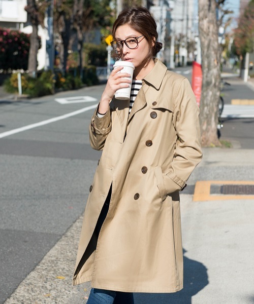 ロングトレンチコート