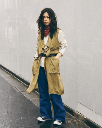 60年代を意識したワイドデニム（C）TOPLOG