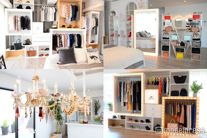 家まるごとクローゼット！？世界に一つだけの「H＆M HOUSE」に行ってみた（C）モデルプレス