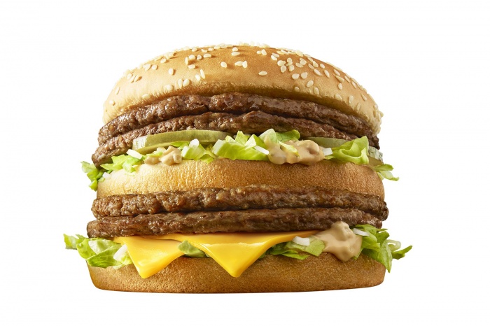 数量限定で販売される「ギガビッグマック」／画像提供：日本マクドナルド株式会社