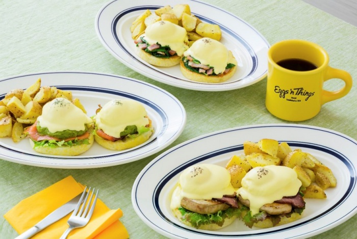 エッグスンシングス、人気メニューが一新 キュートな彩りにときめく／画像提供：EGGS 'N THINGS JAPAN