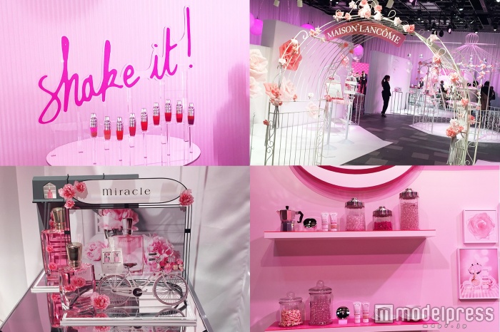 ピンク＆ローズで可愛すぎる！「LANCÔME（ランコム）」でハッピーオーラを体感（C）モデルプレス