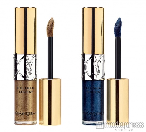 フルメタルシャドウ(限定色)/(左から)NO.11 ボニーコッパー・NO.12 ブルークライド/3,800円(税別)/画像提供・イヴ・サンローラン・ボーテ