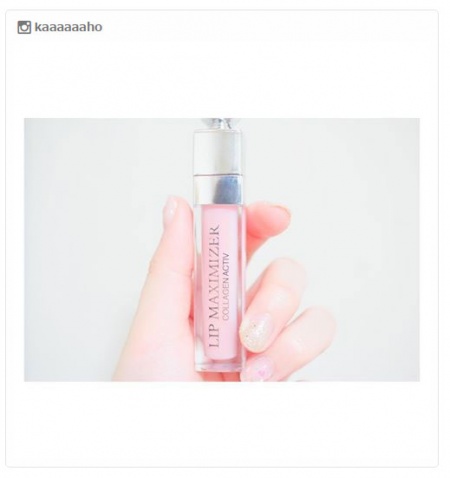 彼氏ができると噂!恋を叶える“モテコスメ”5選/kaaaaaahoさんinstagramより