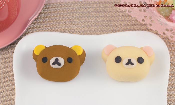“かわいすぎて食べられない”リラックマの和菓子が登場（C）2016 San-X Co., LTD. All Rights Reserved.
