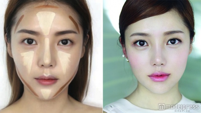 これが“骨格盛り（こっかくもり）”！PONY「わたし史上いちばん“盛れる”秘密のオルチャンメイクII」より（画像提供：Sweet Thick Omelet）