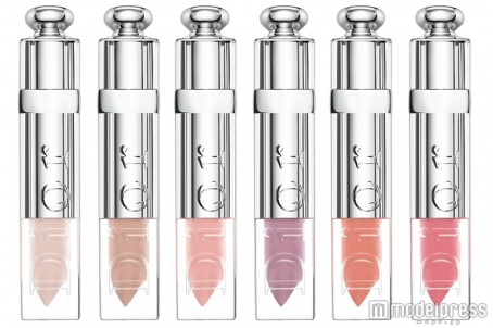 ディオール アディクト ミルキー ティント(左から)026、126、156、286、356、276/各3,900円(税抜き)/画像提供・Dior