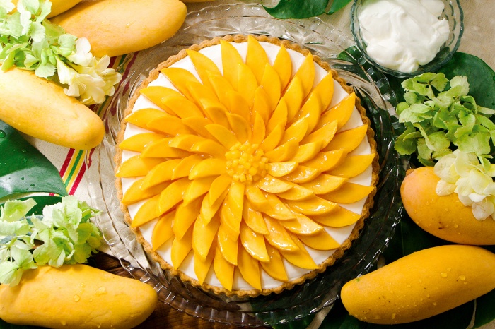 タイ産 マハチャノックマンゴーのタルト ～ヨーグルト風味～