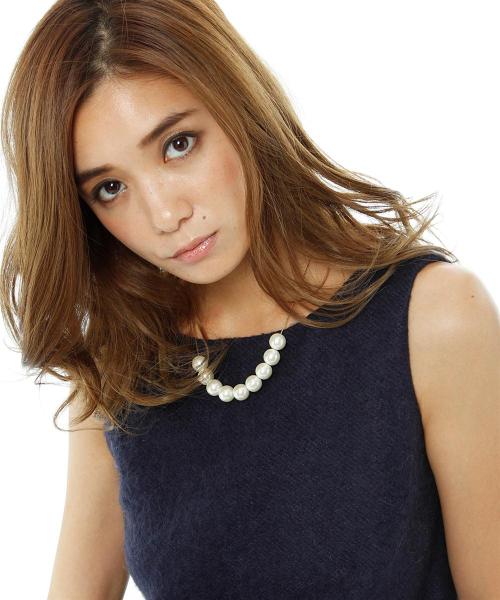 ビッグパールネックレス