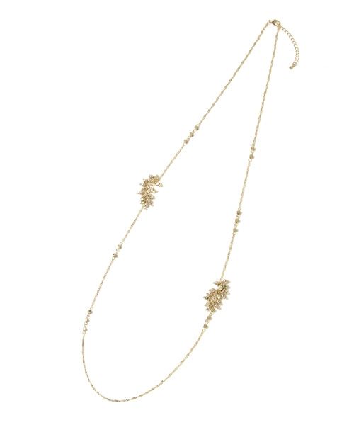 ゴールドパール1連ネックレス