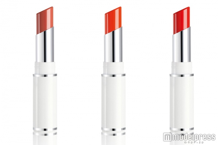 シャインラヴァー／122：エテ コクリコ・146：フレシェールアブリコ・214：ドゥスール ヴァニーユ／3,500円（税抜）／画像提供：ランコム