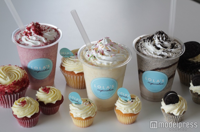 （画像左から）レッドベルベット、バニラ、クッキー＆クリーム 