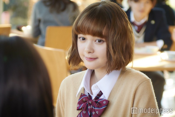 マリン役を演じた玉城ティナさん（C）八田鮎子／集英社 （C）2016 映画「オオカミ少女と黒王子」製作委員会