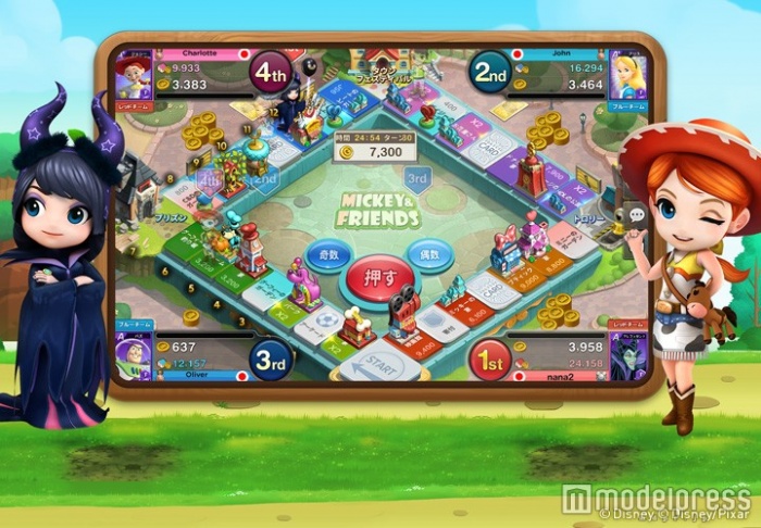 簡単にインストールできる『ディズニーマジカルダイス』（C） Disney （C） Disney／Pixar （C） Netmarble Games Corp．＆Netmarble N2 Inc． 2016 All rights reserved．