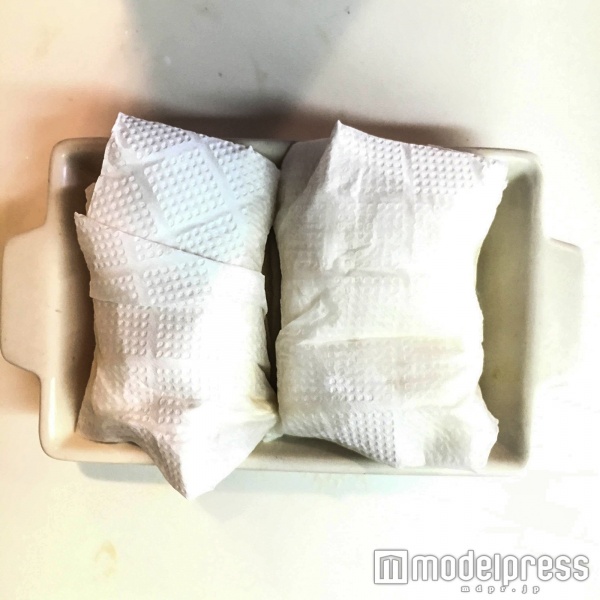 ペーパーでくる水切りをしよう（C）モデルプレス