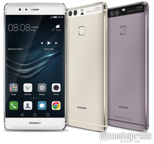 「HUAWEI P9（シルバー・グレーの2色展開）」59,800円（税抜）／2016年6月17日発売