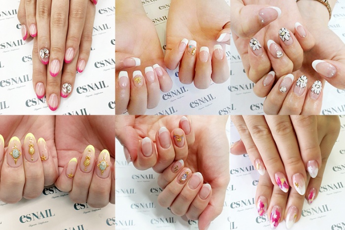 定番フレンチも弾ける“夏”仕様に／画像提供：esNAIL