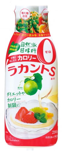 冷たい料理や飲料におすすめ「ラカントS」液状 280g ￥551／サラヤ<br />
（画像提供：セブン＆アイ出版）