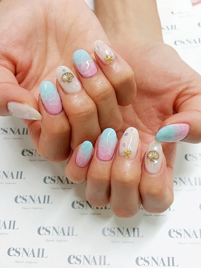 グラデーションのラグーン（画像提供：esNAIL）