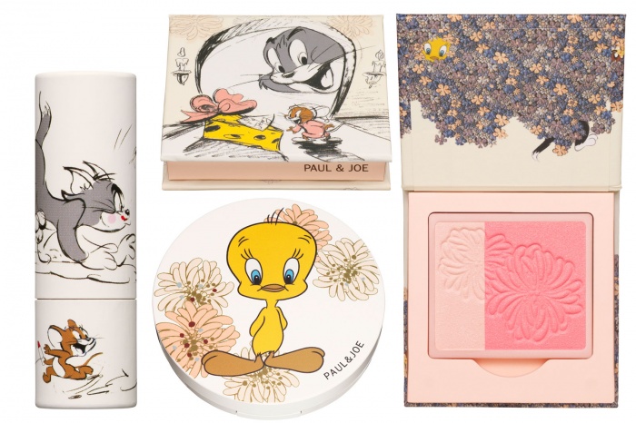 「PAUL & JOE BEAUTE」トムとジェリー、トゥイーティーデザイン限定登場　キュートなコラボコスメにキュン／LOONEY TUNES and all related characters and elements © & ™ Warner Bros. Entertainment Inc. (s16)<br />
TOM AND JERRY and all related characters and elements © & ™ Turner Entertainment Co. (s16)