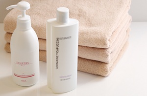 高級なローションで美肌効果も抜群！