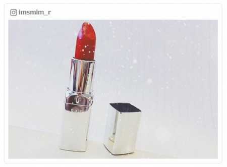 こっくり赤リップ／imsmim_rさんinstagramより