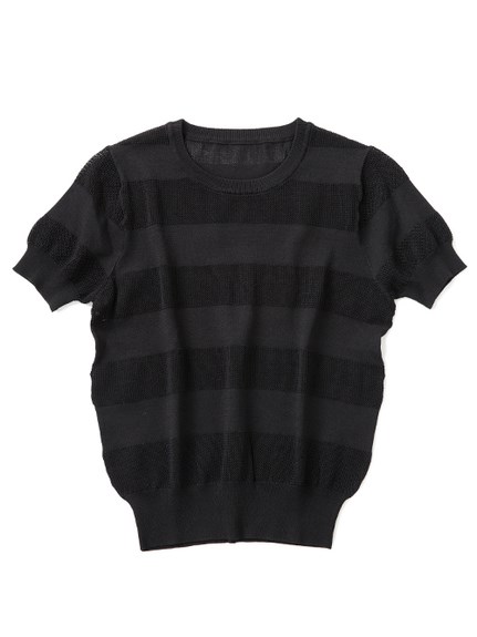 SS BORDER KNIT