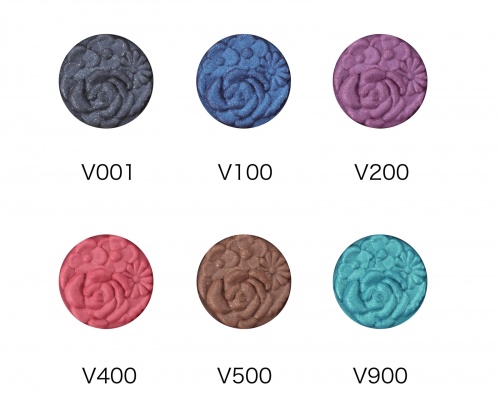 「アイ ＆ フェイスカラー V」／6色／各1,200円（税抜）／画像提供：ANNA SUI