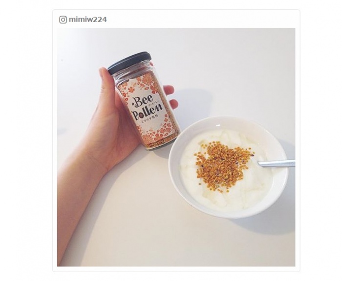 ヨーグルトにトッピングして…／mimiw224さんInstagram