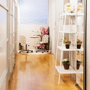 小顔矯正も組み合わせられる癒し空間