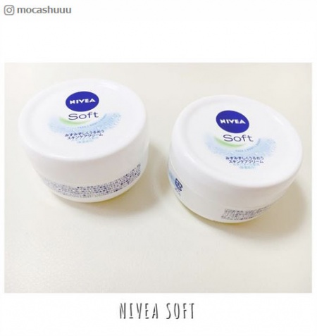 さっぱりうるるんっ。夏肌には「白ニベア」がオススメ！／mocashuuuさんinstagramより