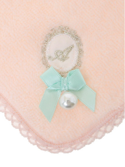 イニシャルダブルピコタオルハンカチ