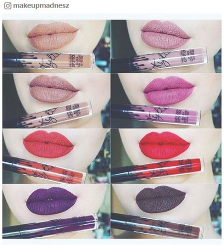 【話題のコスメ】海外セレブのようなグラマラスリップになれる“カイリーリップ”／makeupmadneszさんinstagramより