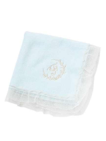 チュールフリルタオルハンカチ