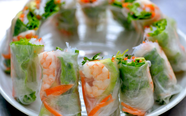 生春巻き(ライスペーパー) (c) shima-risu - Fotolia.com