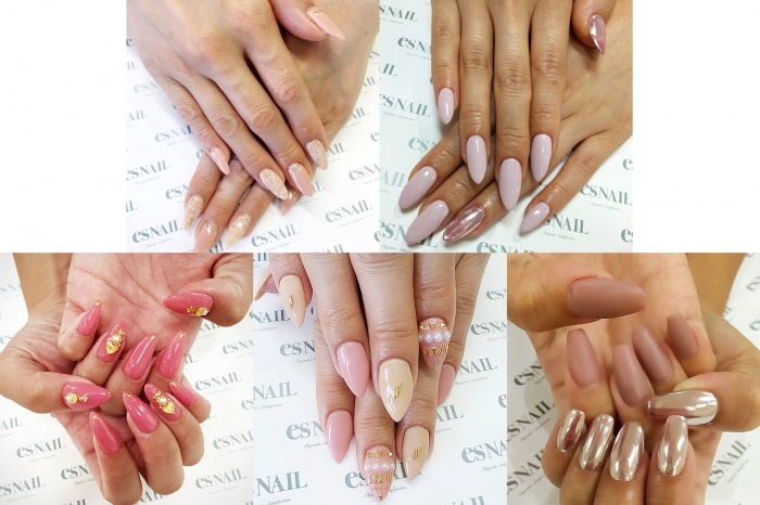 2016年秋注目のネイルカラーは“くすみピンク”（画像提供：esNAIL）