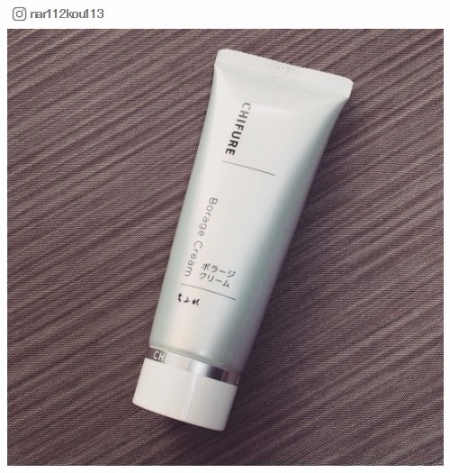 【話題のコスメ】“ボラージクリーム”で肌荒れ知らずのモチ肌に！パックで効果倍増／nar112kou113さんinstagramより
