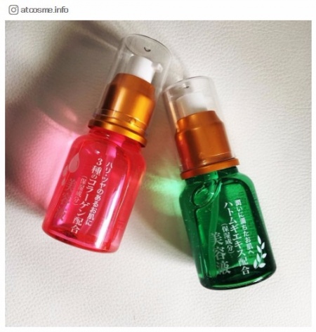 「ダイソー」コスパ最強の美容液で全身ツルスベ肌に／atcosme.infoさんinstagramより
