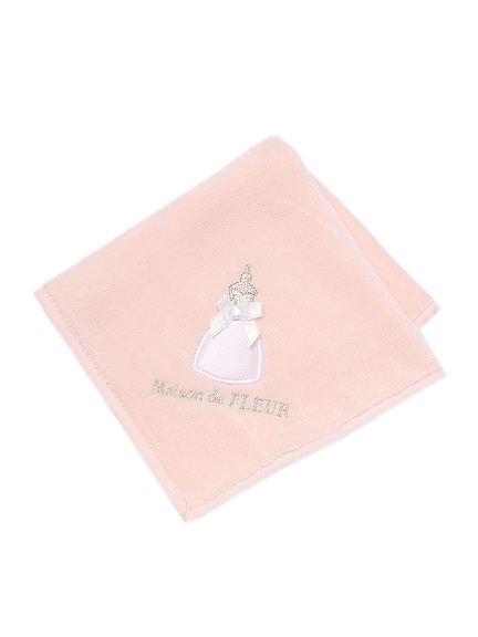 ドレス刺繍タオルハンカチ