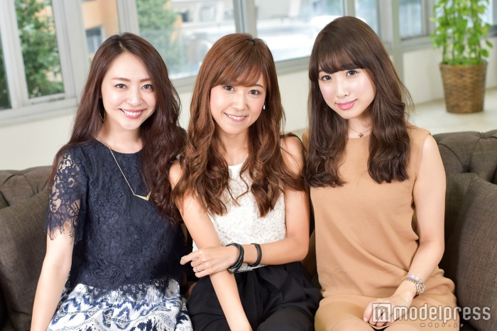 磯部奈央さん、池田るりさん、越馬千春さん（C）モデルプレス