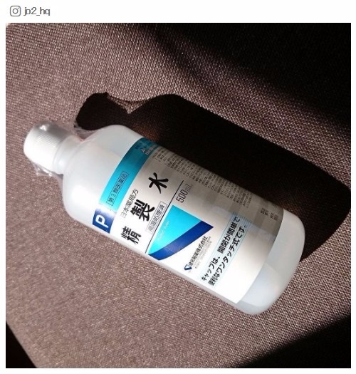 信じた人から美肌になる「精製水パック」が肌荒れの救世主！／jo2_hqさんinstagramより