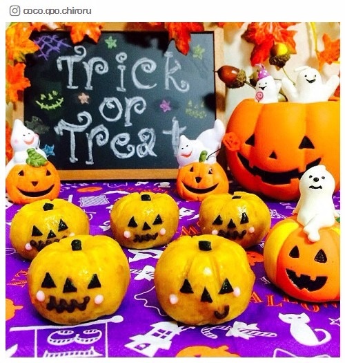 「スイートパンプキン」でハロウィンをもっと楽しもう!簡単つくり方/coco.qoo.chiroruさんInstagram