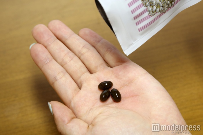 見た目はチョコレートみたい、味もなく飲みやすい