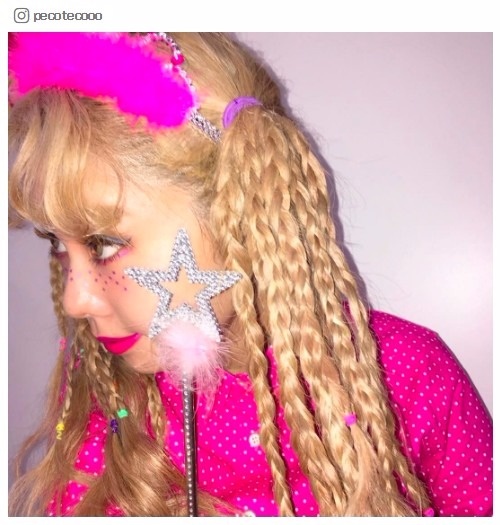 「Colorful Pop Princess」メイク／ぺこちゃんInstagramより