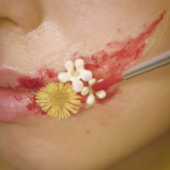 花にもペイントを加えればよりリアリティが！